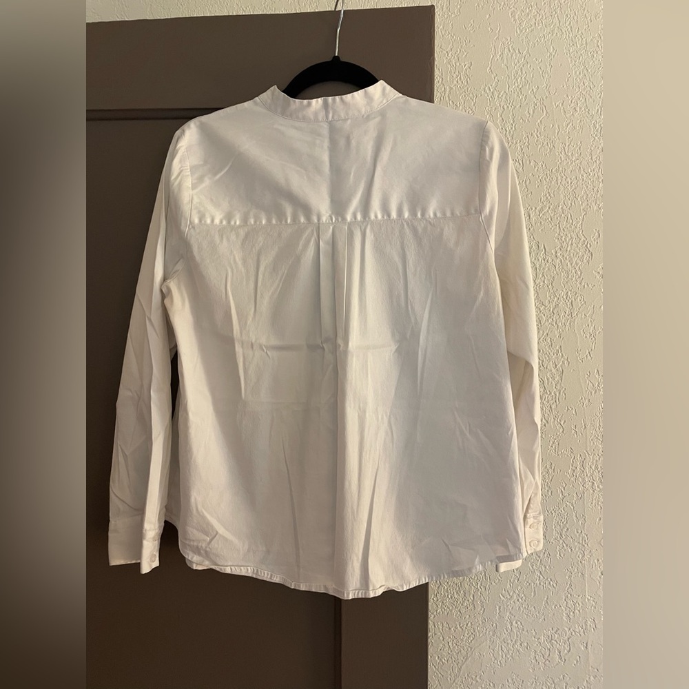 Halogen Button Down With Ribbon Detail - image 3